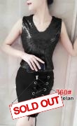 Setelan import 760 black
