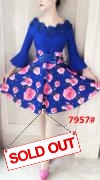 Dress import 7957 blue