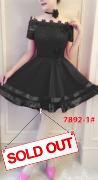 Dress import 7892-1 black