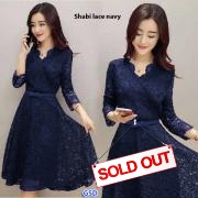 Shabi lace navy