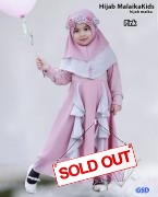 Hijab malaika kids pink-hijab maika