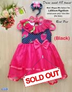 Dress anak 118 tomat black