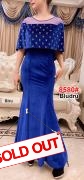 Longdress import 8580 biru
