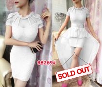 Mini dress import 88269 white