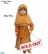 Set hijab Alona kuning