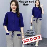 Nadya Set Navy
