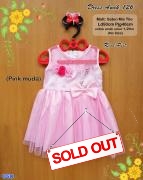 Dress anak 126 pink muda