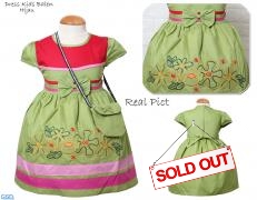 Dress Kids Balen Hijau