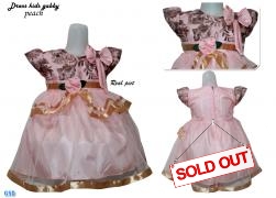 Dress kids gaby peach