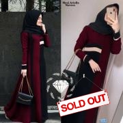 Maxi Ariella Maroon