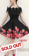 Dress import 1925 black
