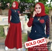 Himaru Set maroon