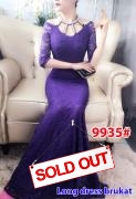 Longdress import 9935 ungu