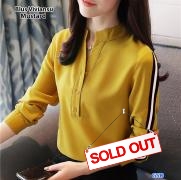 Blus viviansu mustard