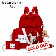 Tas DOT cat cry 4in1 red