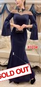 Longdress import 8323 navy