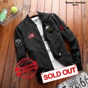 Jaket Bomber division hitam