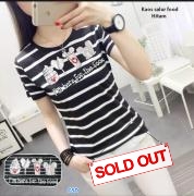 Kaos salur food hitam