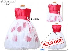 Dress kids anabel red