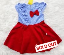Dress anak 1321 biru