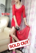 Dress import 9318 red