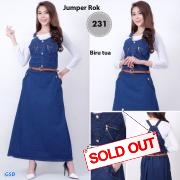 Jumper Rok 231 biru tua