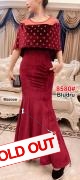 Longdress import 8580 maroon
