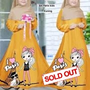 set paris kids kuning