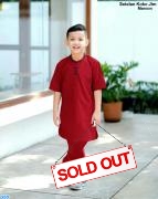 Setelan Koko jim maroon