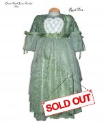 Dress Anak Love Brukat Mint