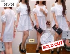 Dress import 878 white