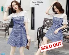 Dress Chikita biru