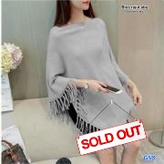 Blus Rajut Abu