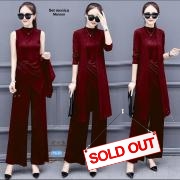 Set monica maroon
