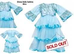 Dress kids sahira biru