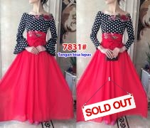 Longdress import 7831 red