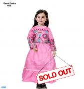Gamis Zamira  kids pink
