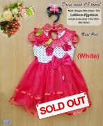 Dress anak 118 tomat white