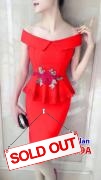 Setelan import 7919A red