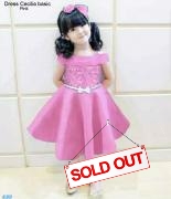 Dress Cecilia basic pink