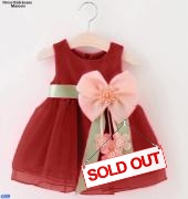 Dress Joane Kids Maroon