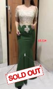 Longdress import 8523 hijau