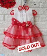 Dress kids nesha red