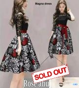 Magna dress Rose abu