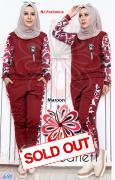 Set Scarlett navy maroon