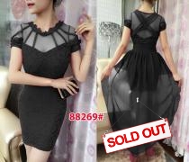 Mini dress import 88269 black