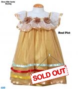 Dress Kids Santa kuning