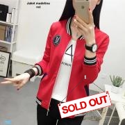 Jaket Madelina red