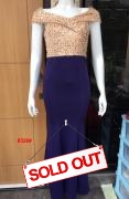 Longdress import 8526 ungu