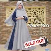 Syari naila kids grey